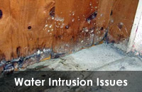 Water Intrusion Issues